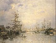 Lepine, Stanislas The Port of Caen oil painting picture wholesale